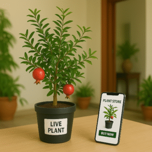 Buy Live Pomegranate Plant Online in India