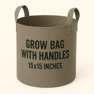 Grow Bag with Handles (15x15 Inches)