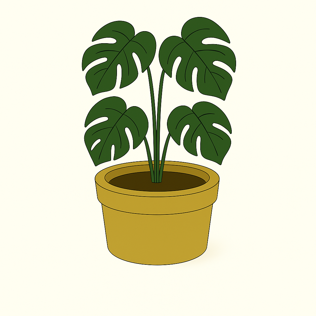 Monstera Deliciosa (Swiss Cheese Plant)