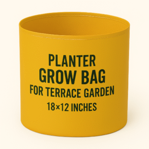 HDPE Planter Grow Bag 18x12 Inches – Durable for Terrace & Balcony Garden