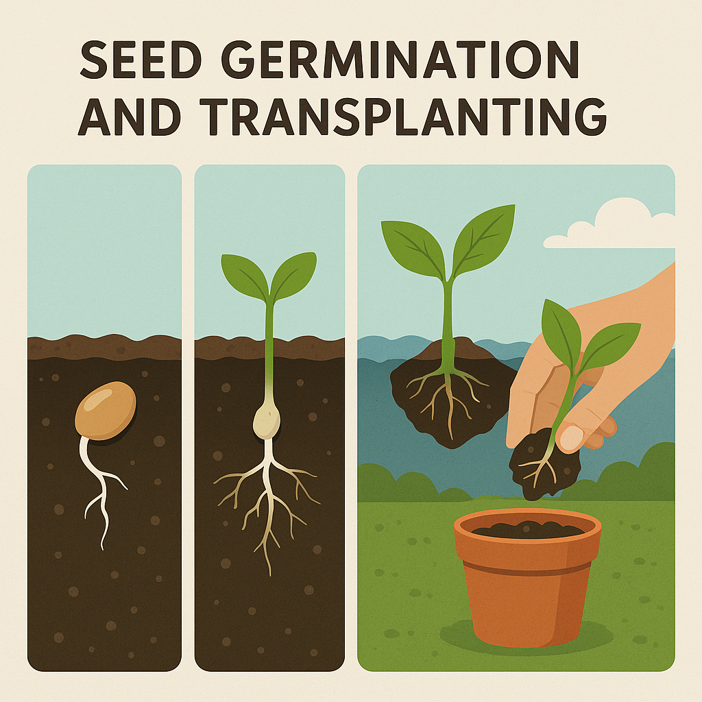 Seed Germination and Transplanting