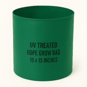 Long-Lasting UV Treated HDPE Planter15x15 – Ideal for Large Plants