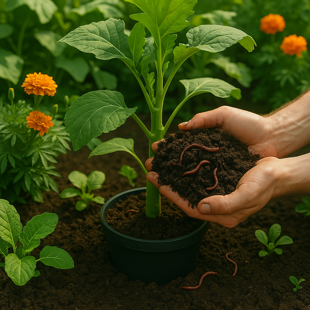 Vermicompost for Plants – Benefits, Uses, and How to Apply for Organic Growth