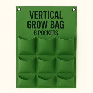 Vertical Grow Bag with 8 Pockets