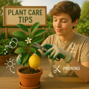lemon plant care tips for beginners