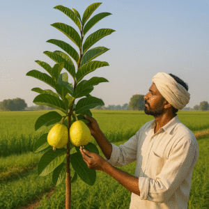 organic guava fruit tree for North Indian climate