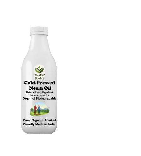 Bharatkhaad cold-pressed neem oil